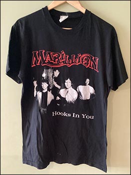 T-Shirt: Hooks In You - Video Shoot - Brixton Academy London (front) - 01.08.1989